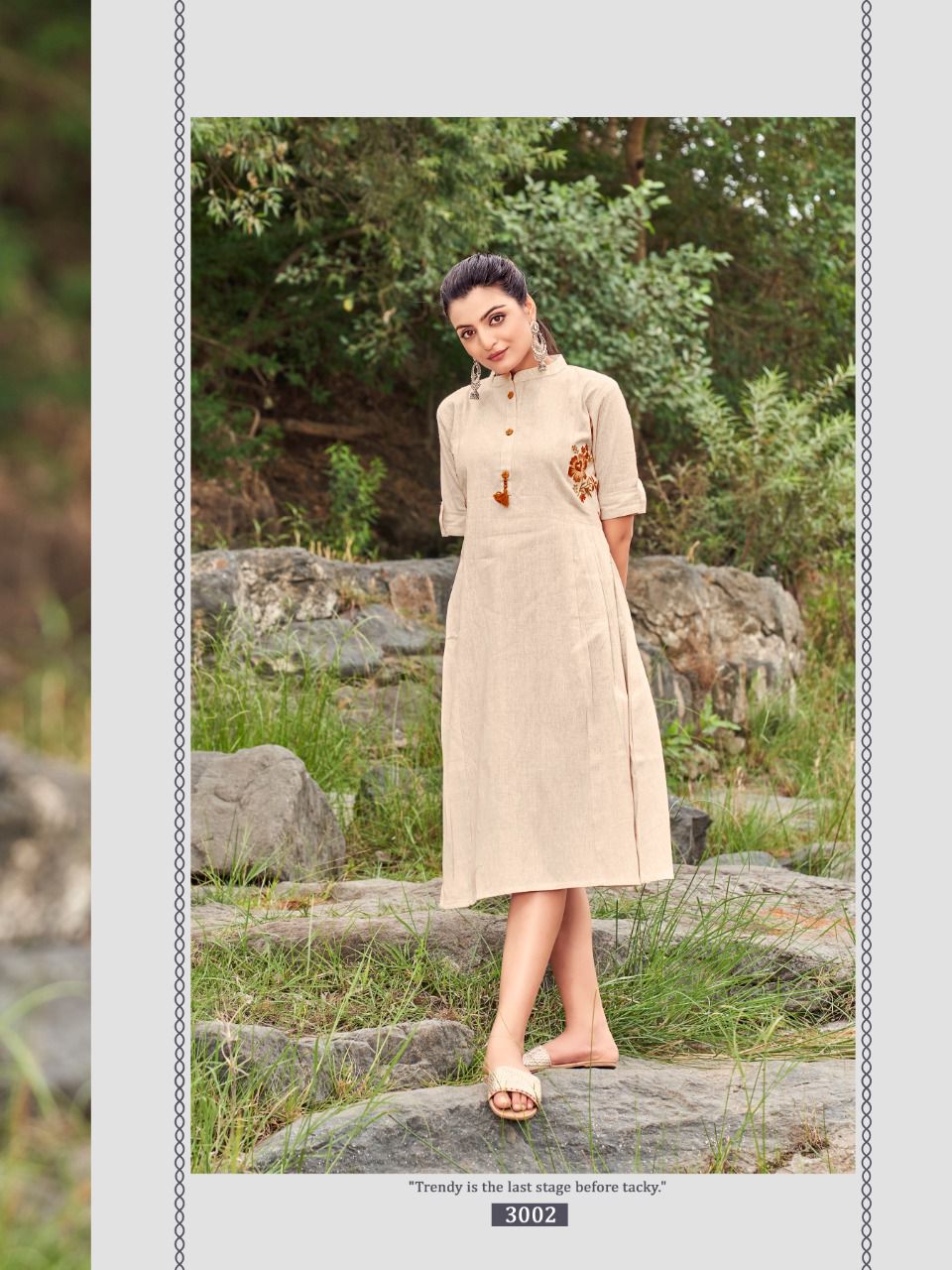 Vitara Floret Fancy Stylish Party Wear Designer Kurti Collection